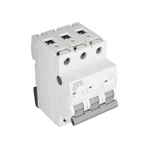 Disjuntor MT 3Polos 4,5kA 10A Curva C (551103CP - EFAPEL) - Boutique das Lâmpadas