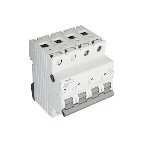 Disjuntor MT 4Polos 4,5kA 40A Curva C (551404CP - EFAPEL) - Boutique das Lâmpadas