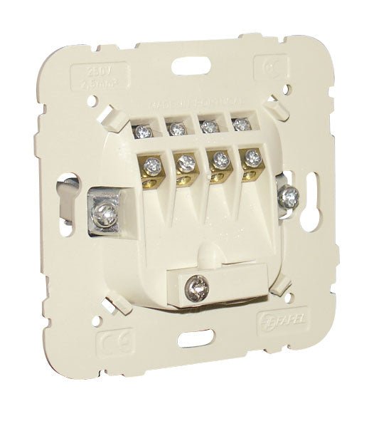 Roseta com 4 Ligadores (21174 - Efapel) - Boutique das Lâmpadas