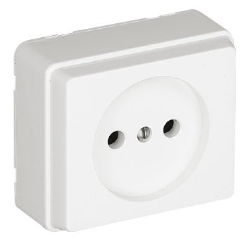 37121C - Tomada 2P - Boutique das Lâmpadas