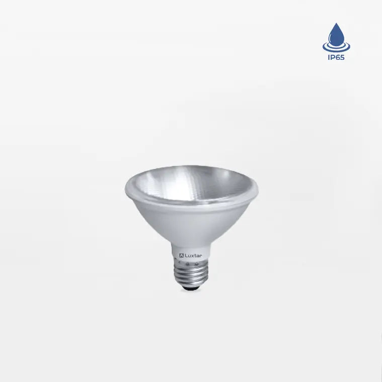 LÂMPADA LED PAR30 / PAR38 E27 | BRANCO | IP65 | Luxstar