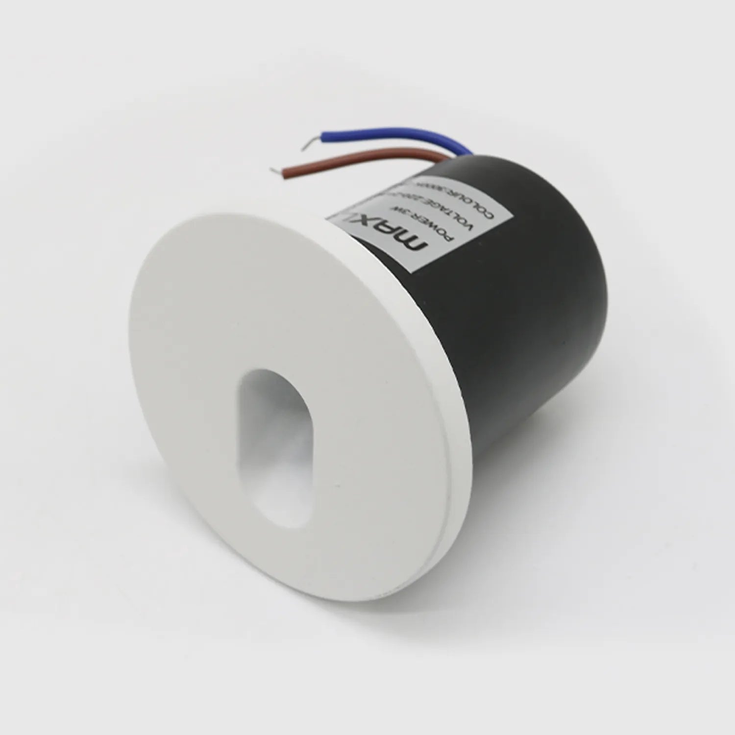 Aplique Led de Parede 3W branco redondo 150lm