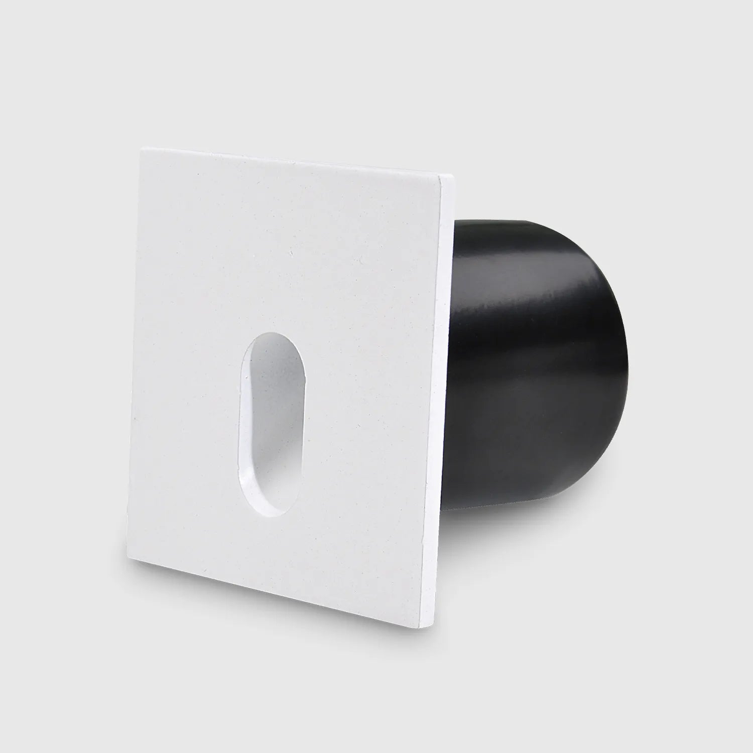 Aplique Led de Parede 3W branco quadrado 150lm