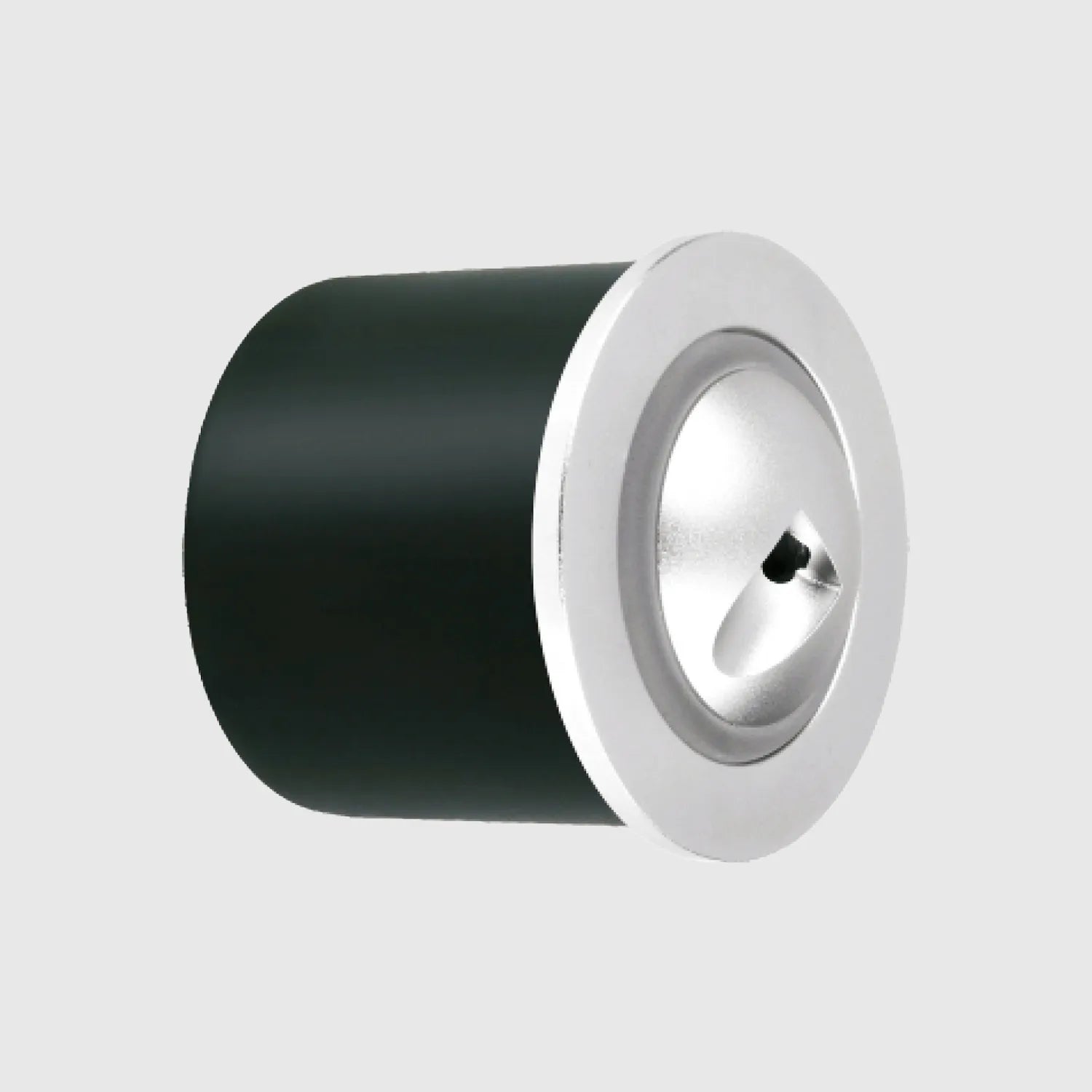 Aplique Led de Parede 3W níquel redondo