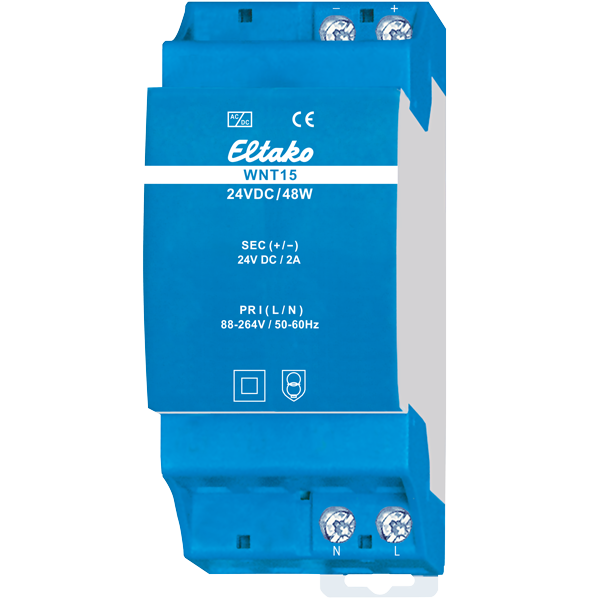 FONTE DE ALIMENTAÇÃO 24V DC/48W WNT15-24VDC/48W