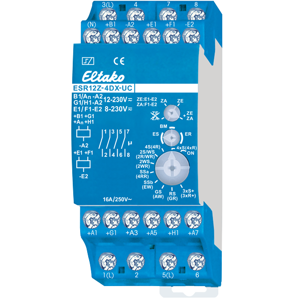 TELERRUPTOR PARA HOTÉIS ESR12Z-4DX-UC