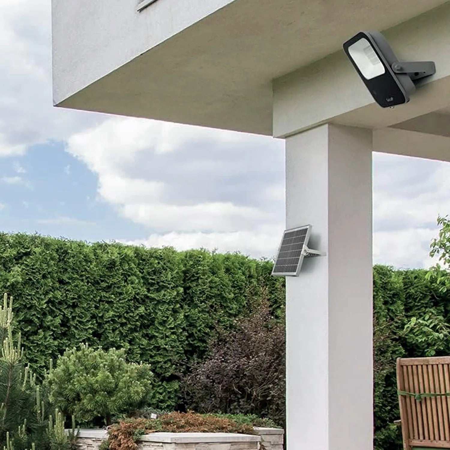 Projetor Led Solar C/Comando