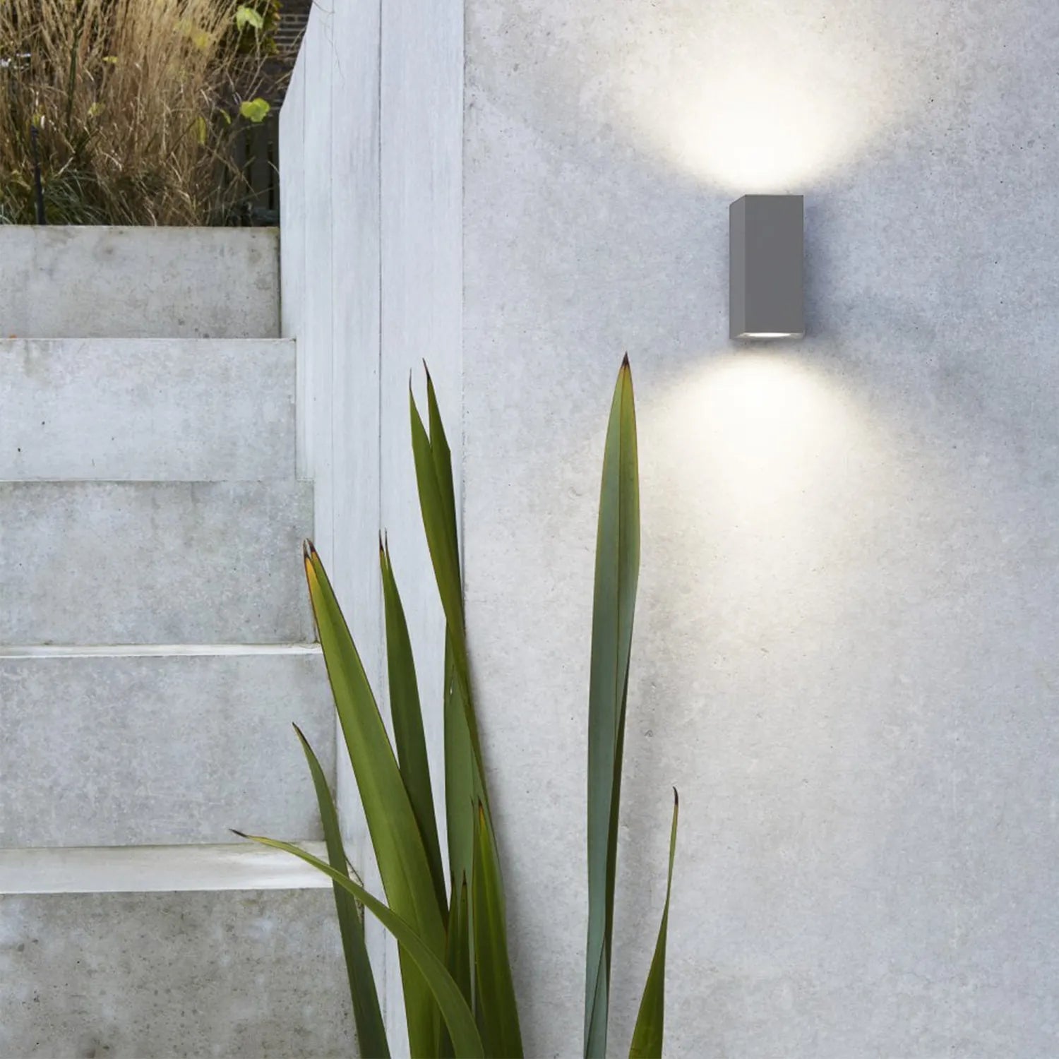 Aplique Led de Parede GU10 cinza