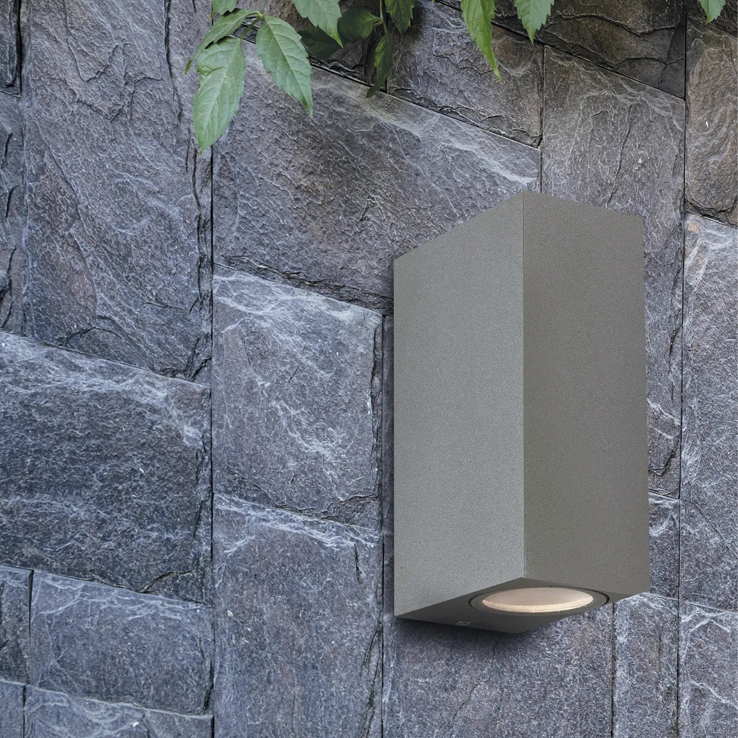 Aplique Led de Parede GU10 cinza