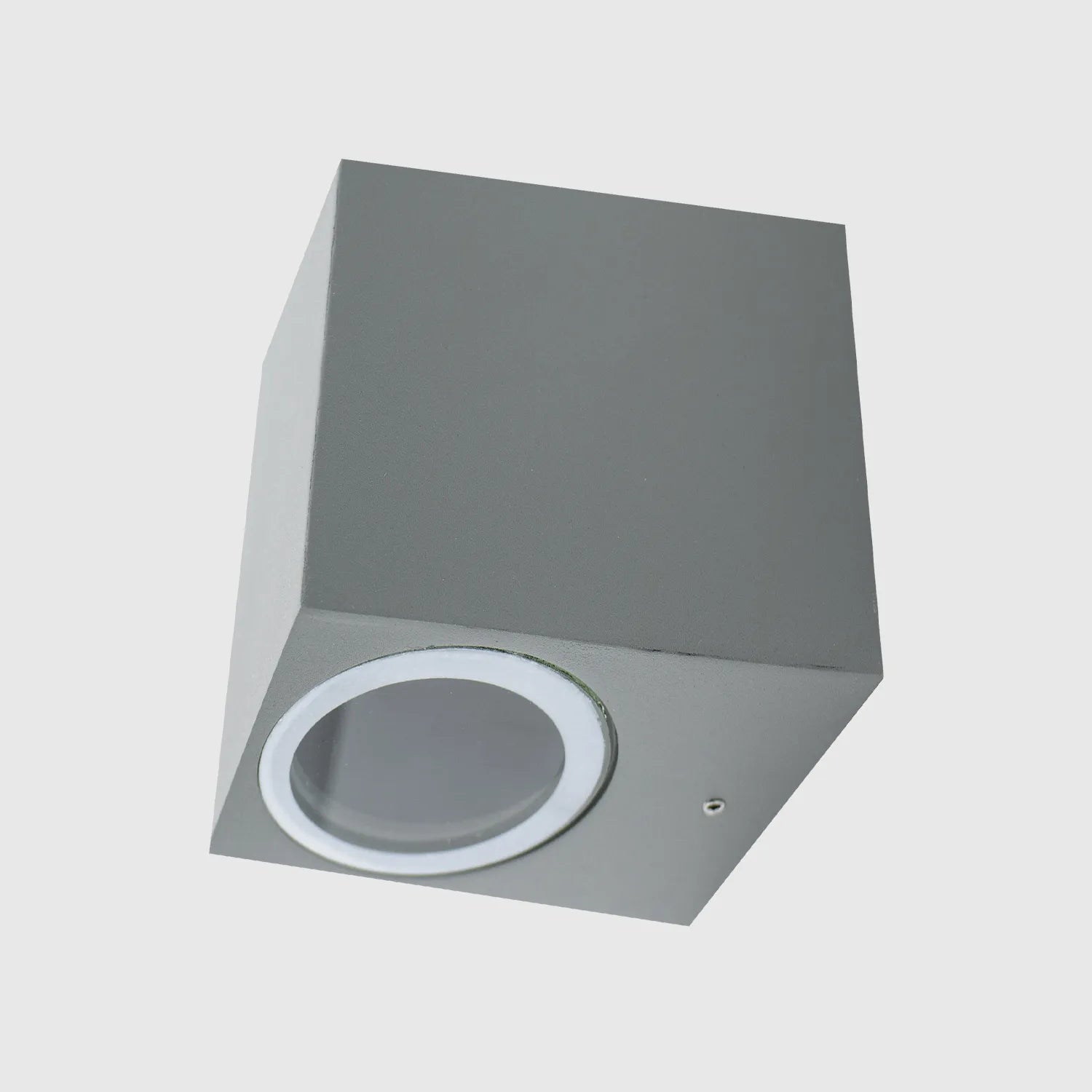 Aplique Led de Parede GU10 cinza cúbico