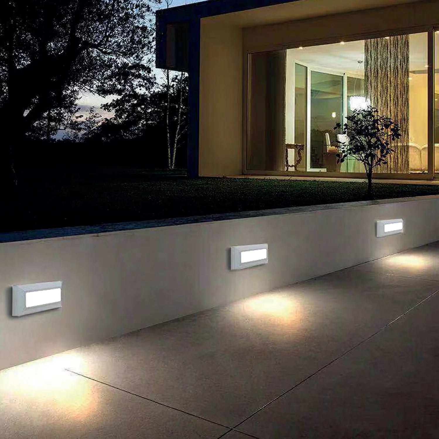 Aplique Led muro 3.8W 3000K branco