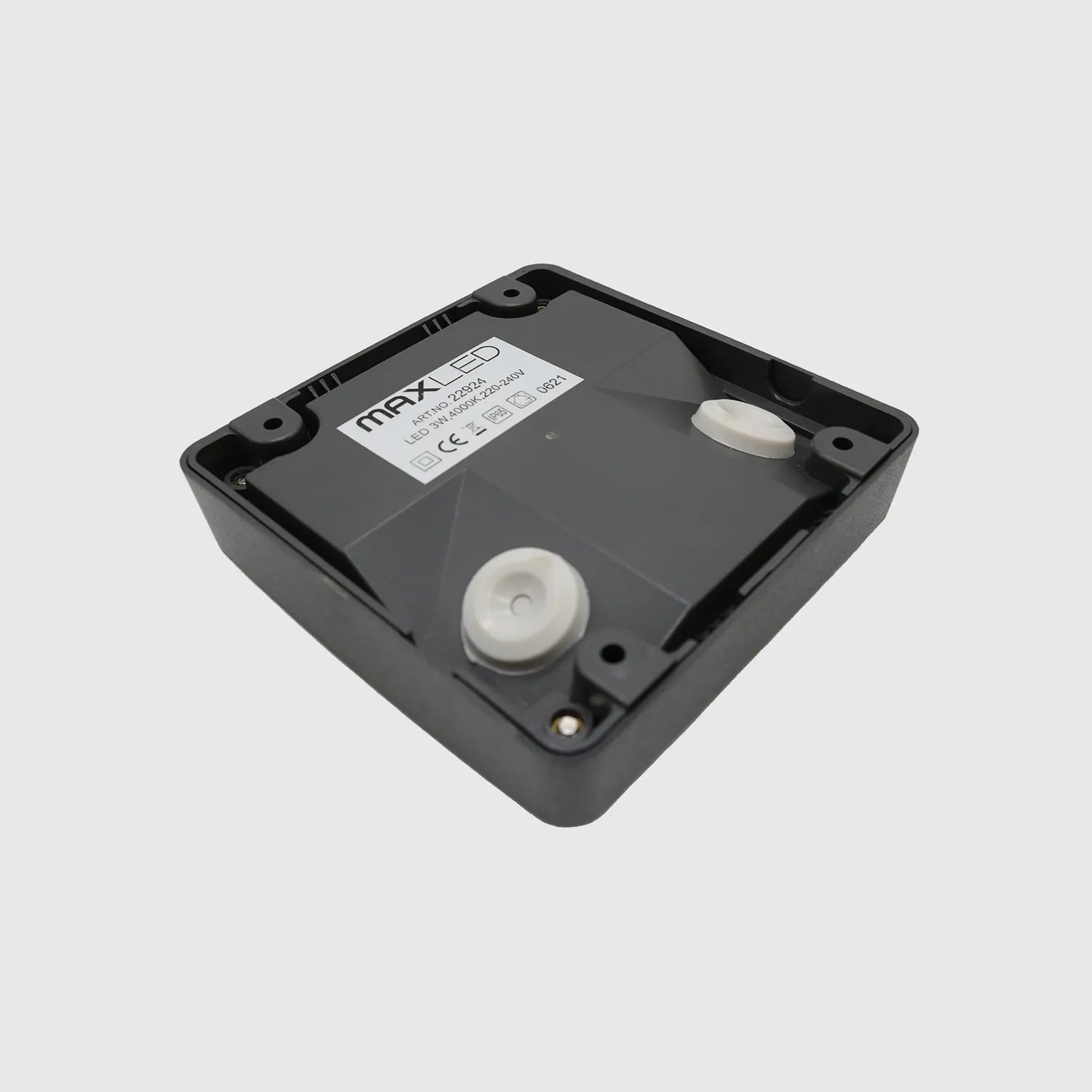 Aplique Led de Parede 3W 100lm Quadrado