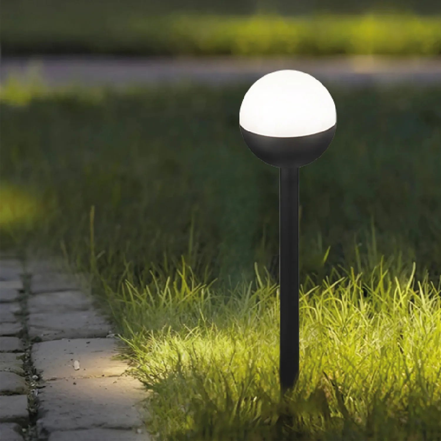 Balizador de Jardim Led E27 redondo