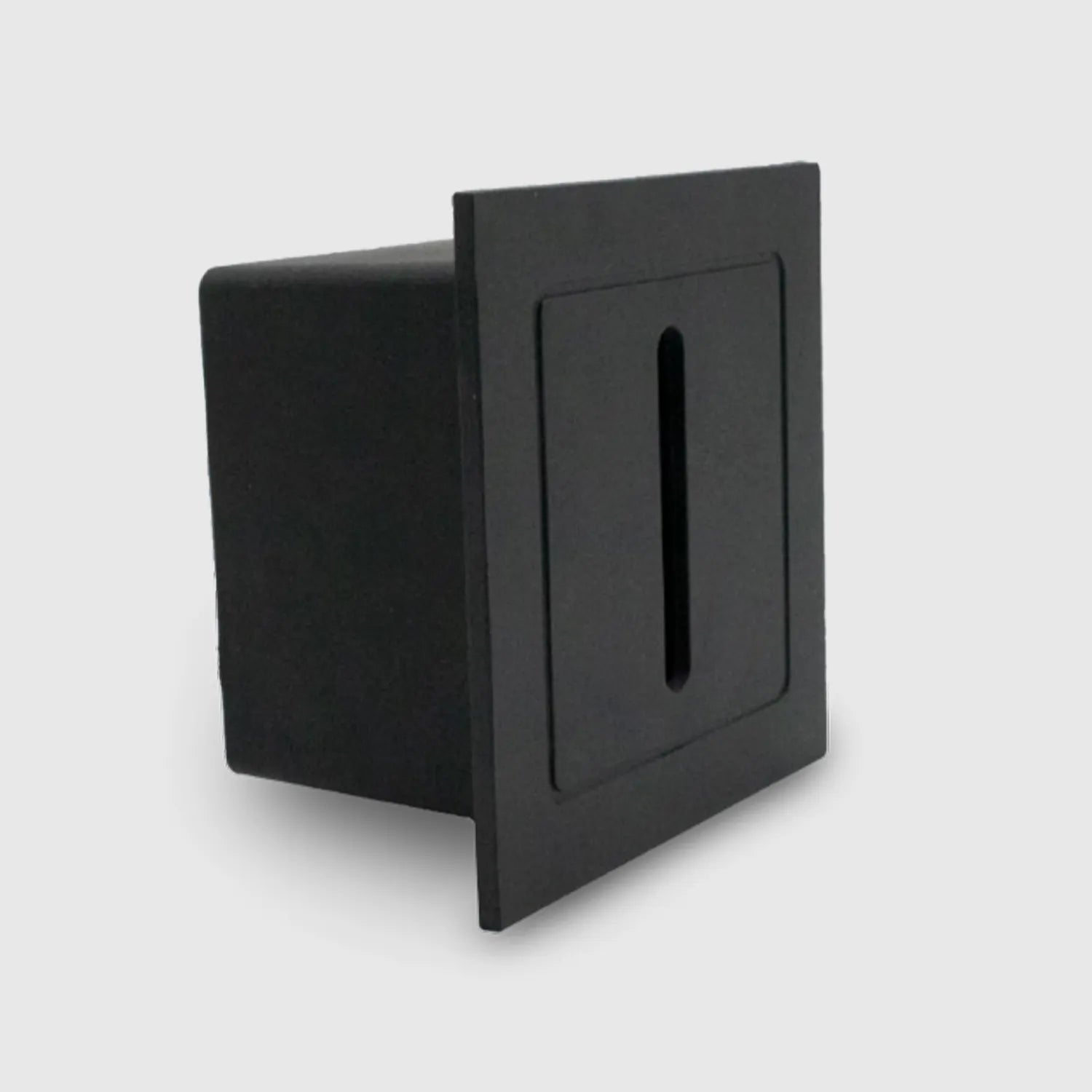 Aplique Led de Parede 3W 110lm preto retangular