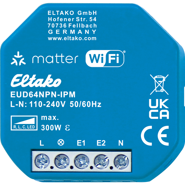 ATUADOR DIMMER UNIVERSAL VIA WI-FI EUD64NPN-IPM