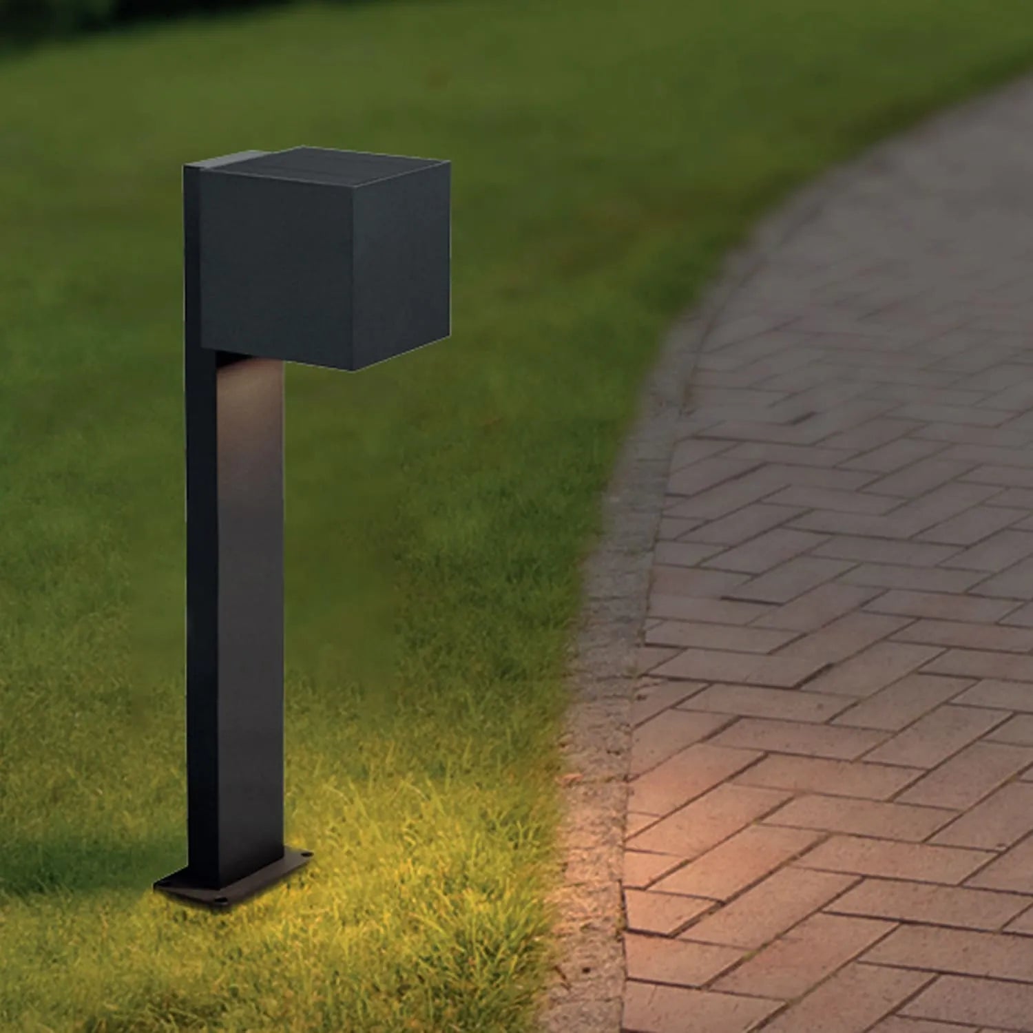 Balizador LED de jardim