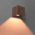 Aplique Led Solar com sensor 9W corten