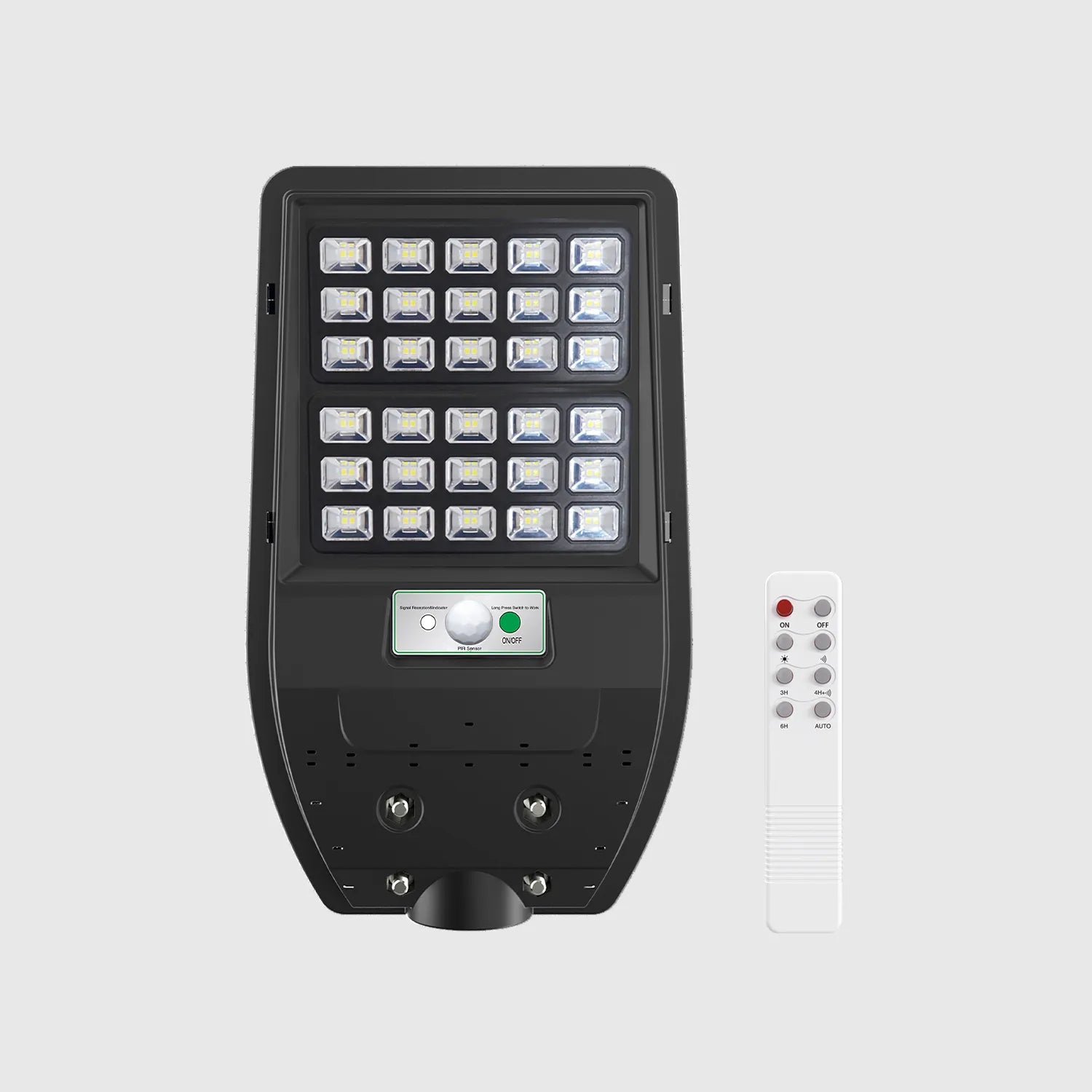 Luminária Solar Led C/Sensor Pir e comando