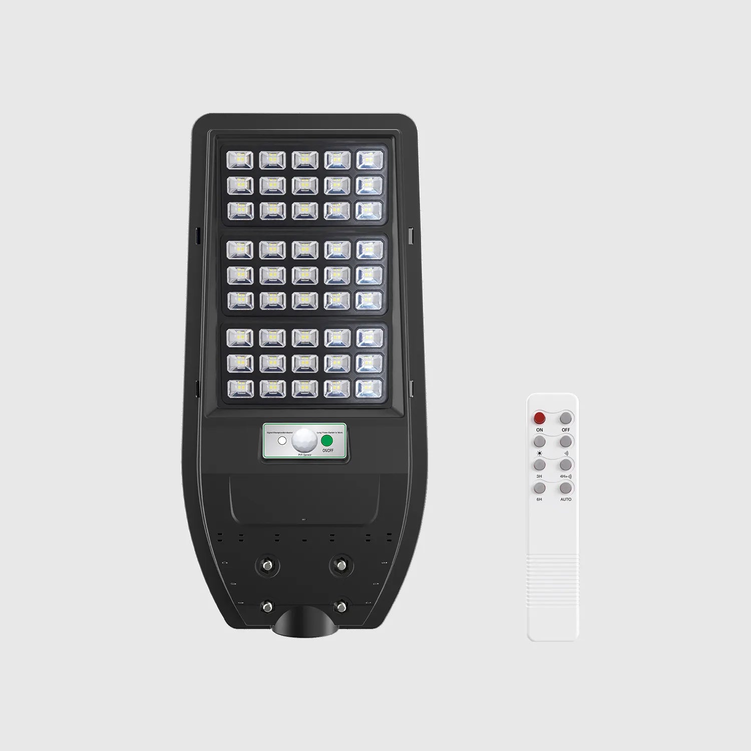 Luminária Solar Led C/Sensor Pir e comando