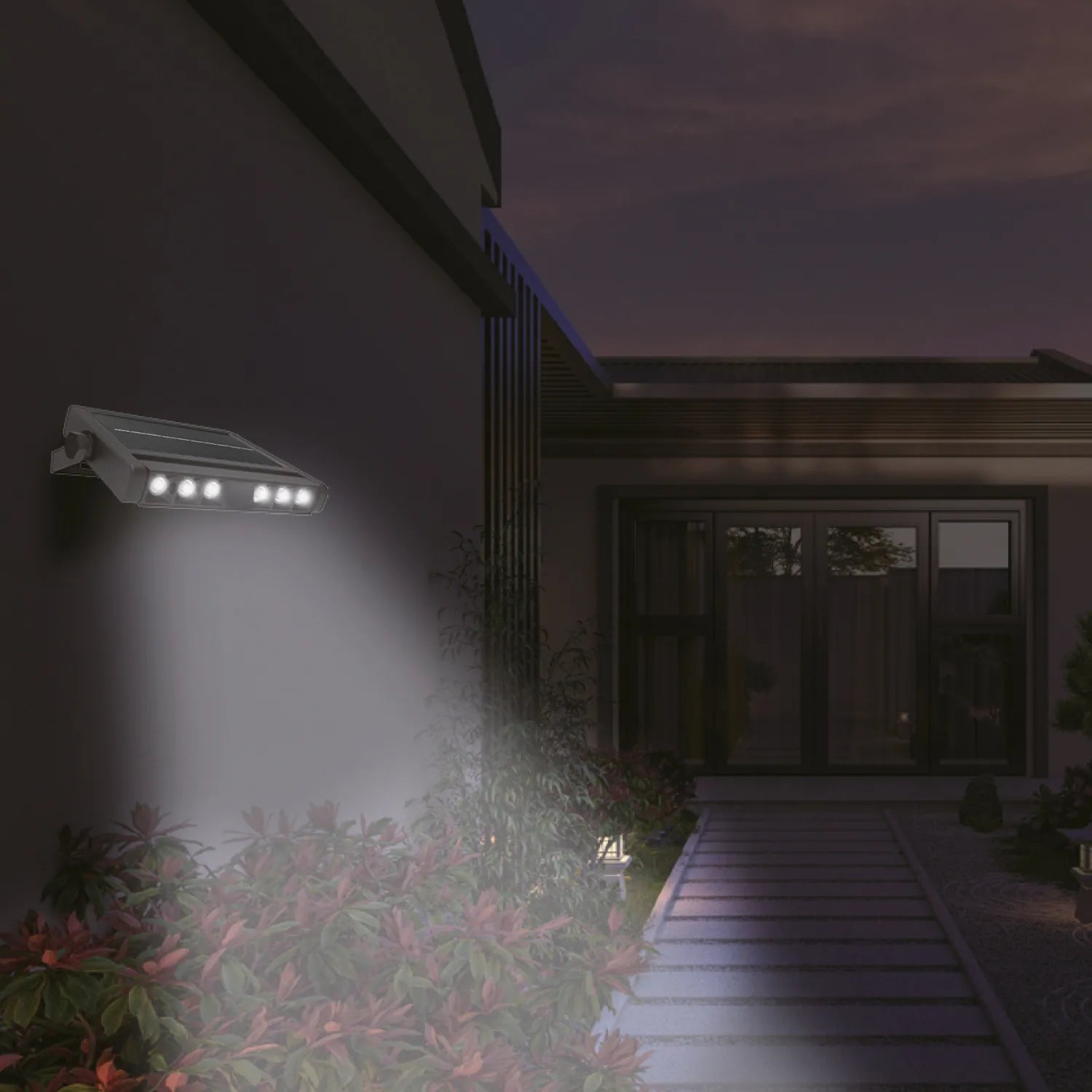 Aplique Solar Led 1.8W