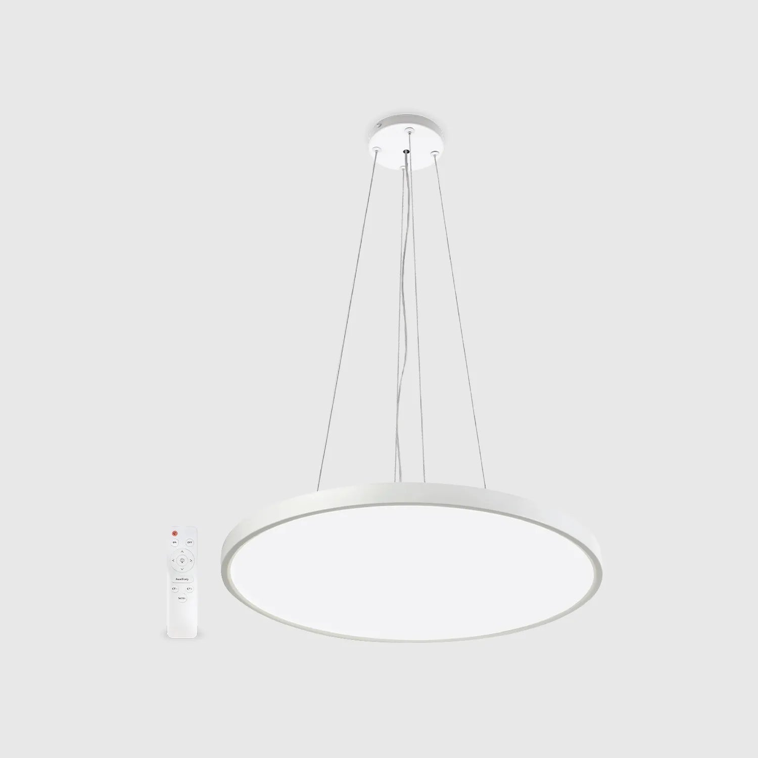 Plafon Led Super Slim Suspenso Dimável c/ Comando