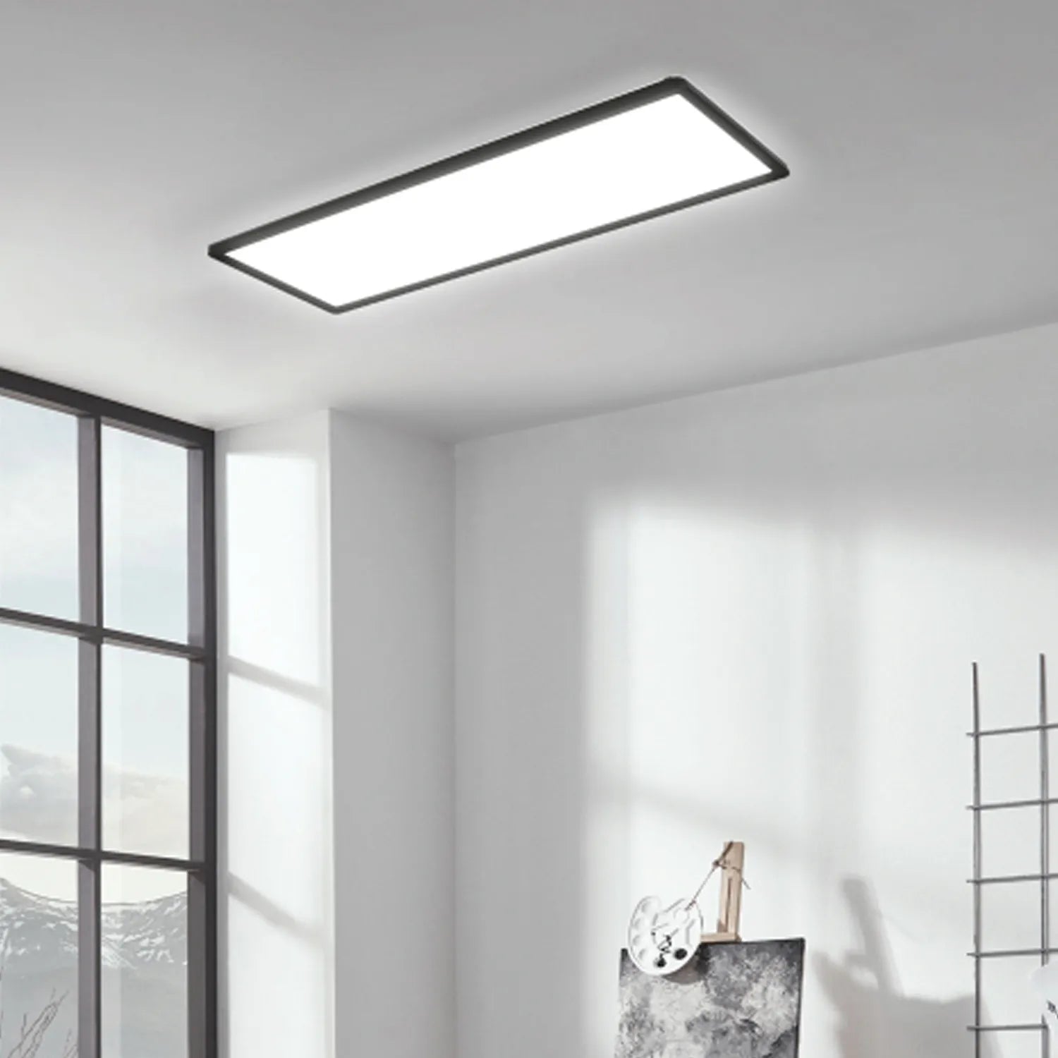 Plafon Led Super Slim Dimável c/ Comando