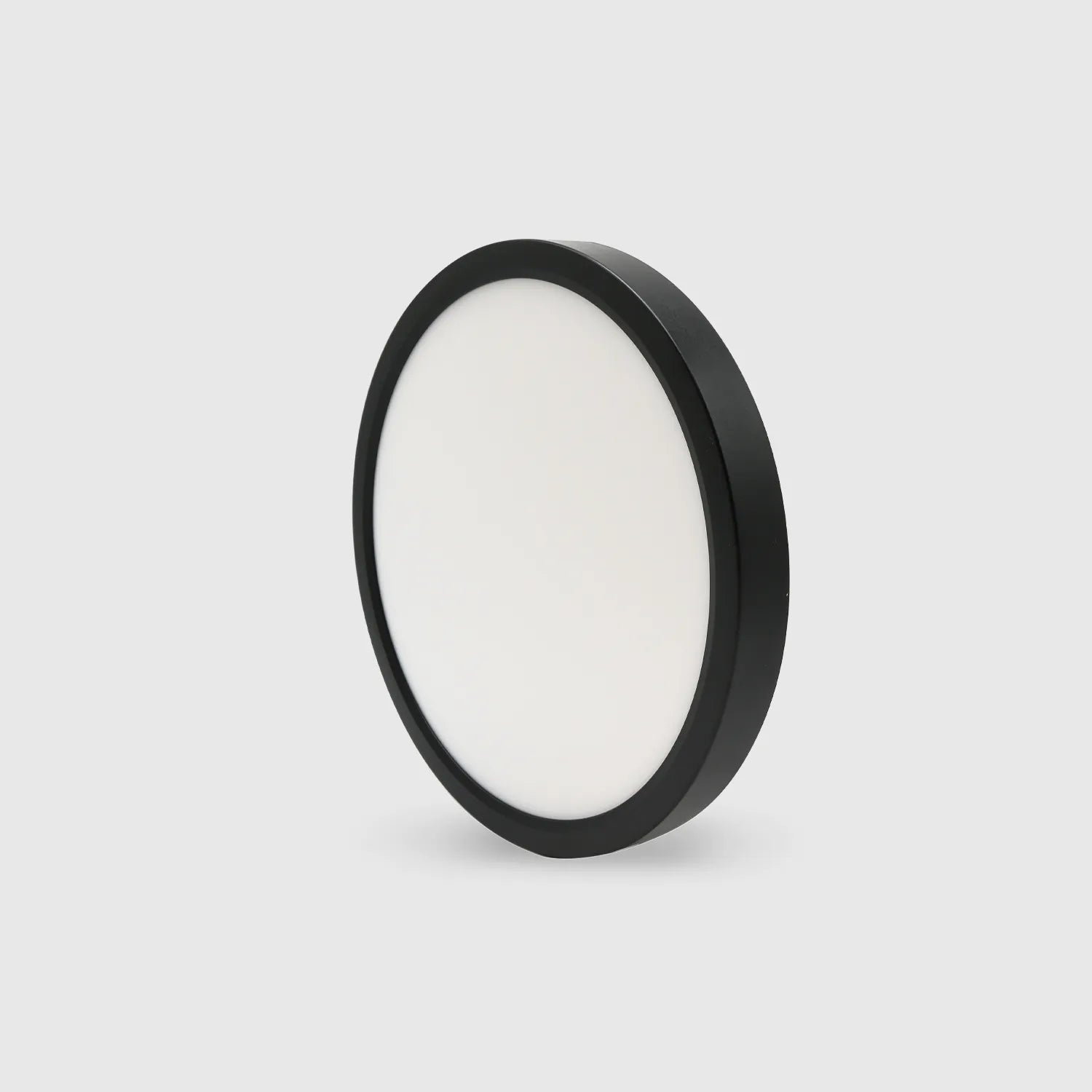 Plafon Led Super Slim C/ sensor microondas preto 18W