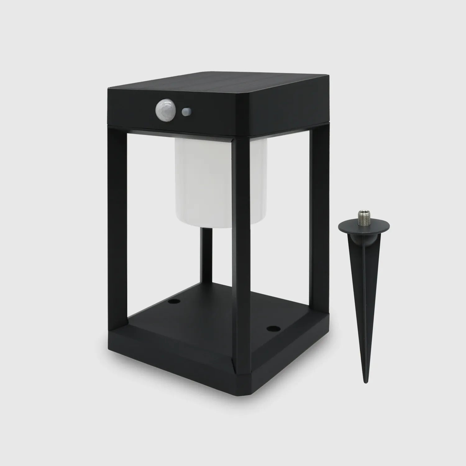 Aplique Led Solar com sensor e espeto 4.5W 3000K 350lm