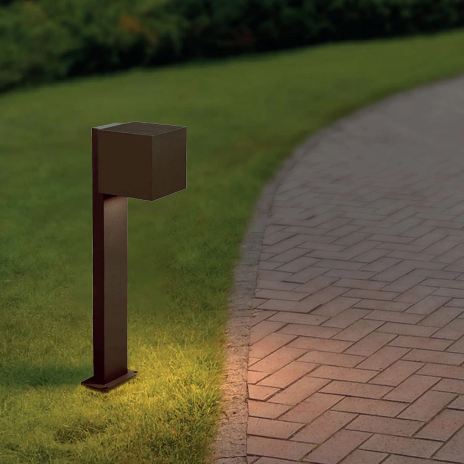 Balizador LED de jardim