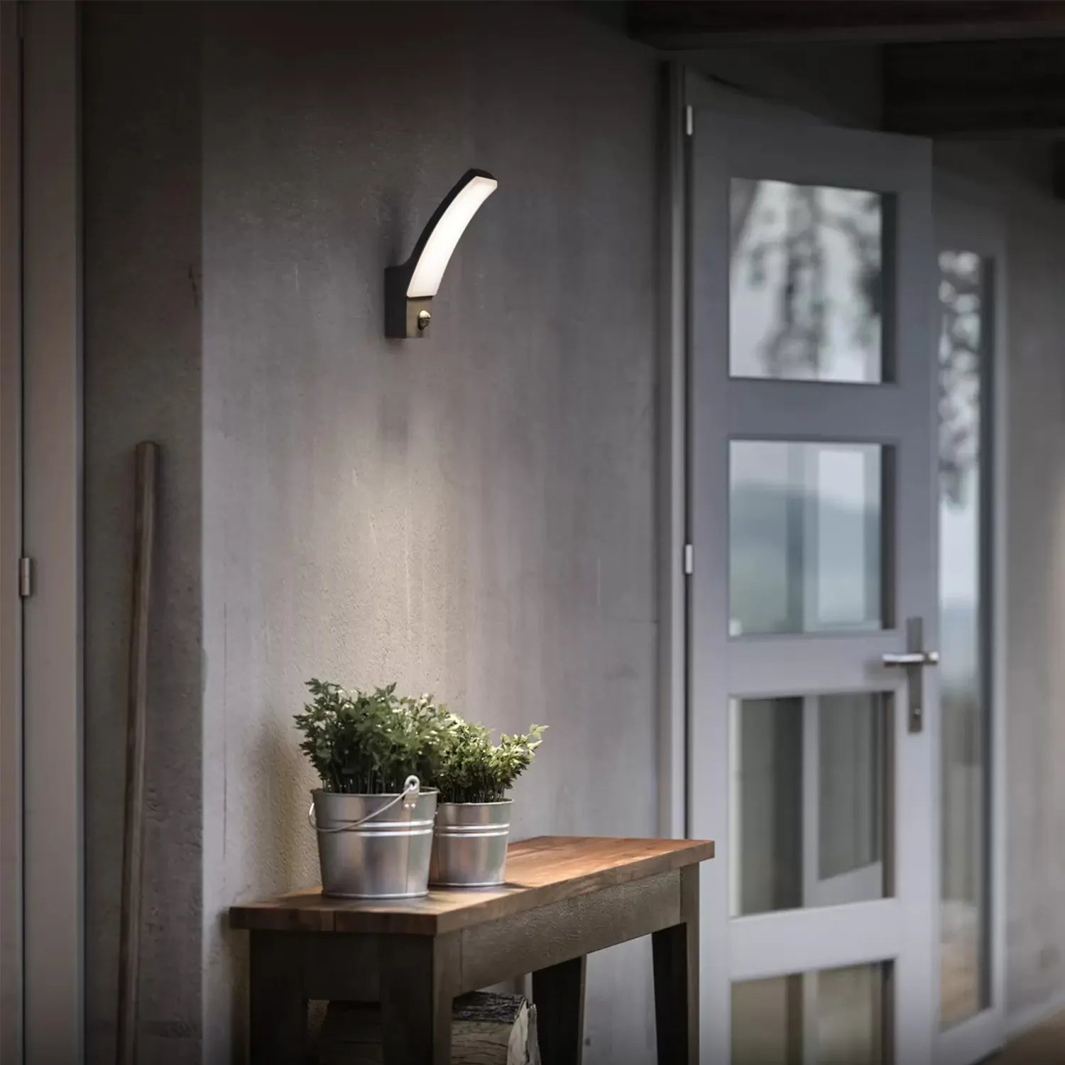 Aplique Led de Parede C/sensor de Movimento 12W