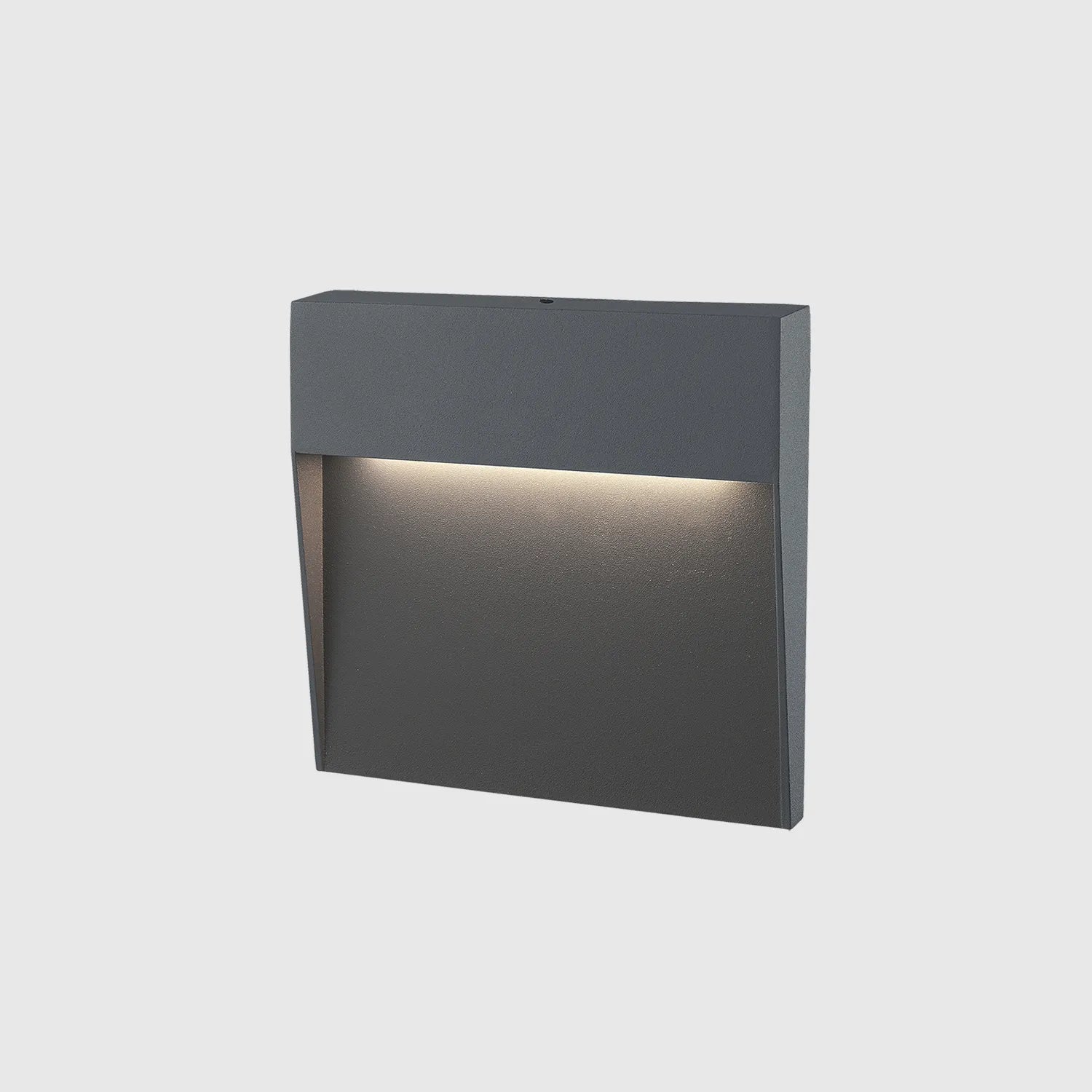 Aplique LED de parede 3W quadrado