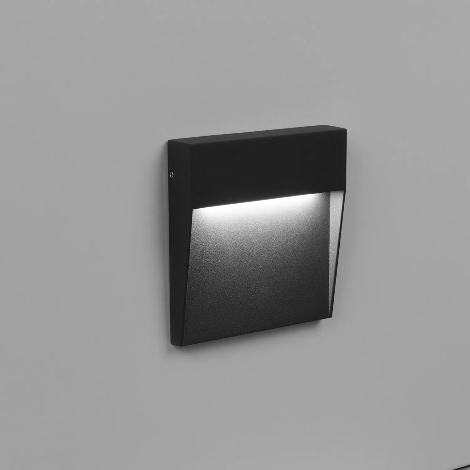 Aplique LED de parede 3W quadrado