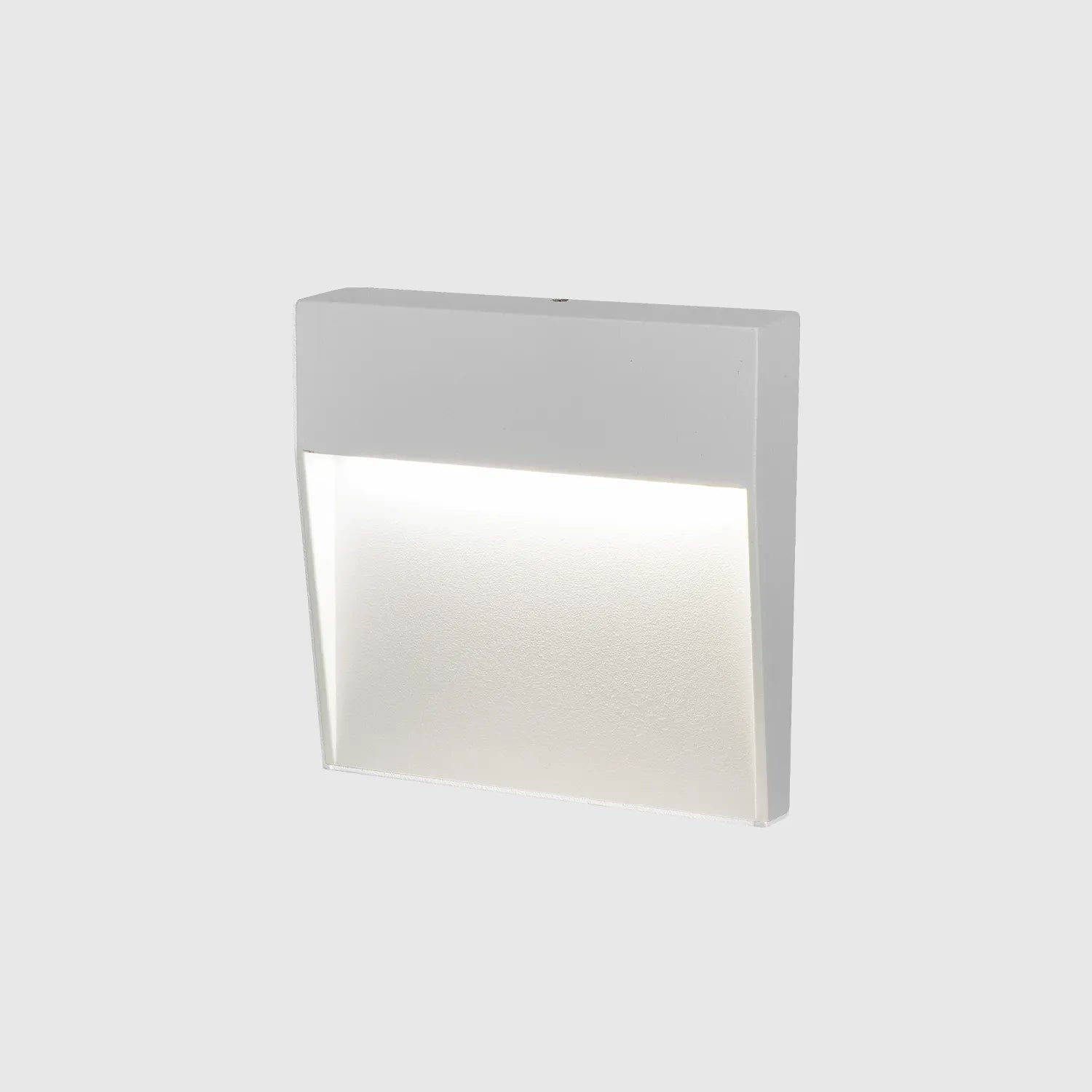 Aplique LED de parede 3W quadrado