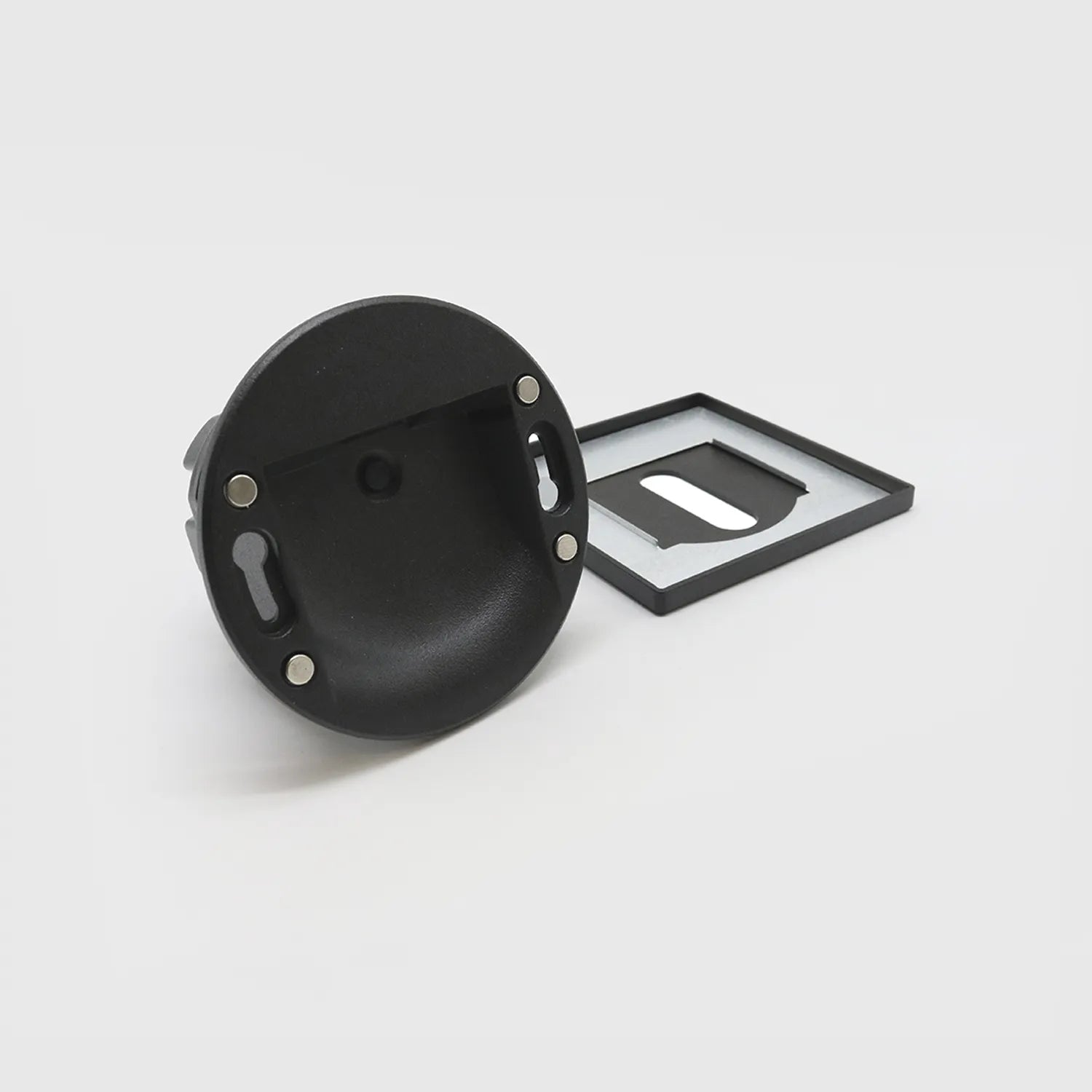 Balizador LED de parede 3W CCT5 redondo modular preto