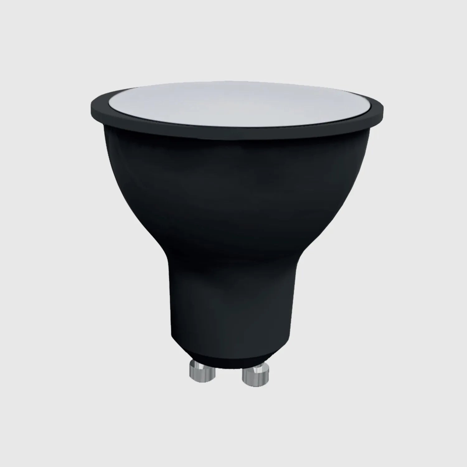 Lâmpada Led Gu10 7W preta