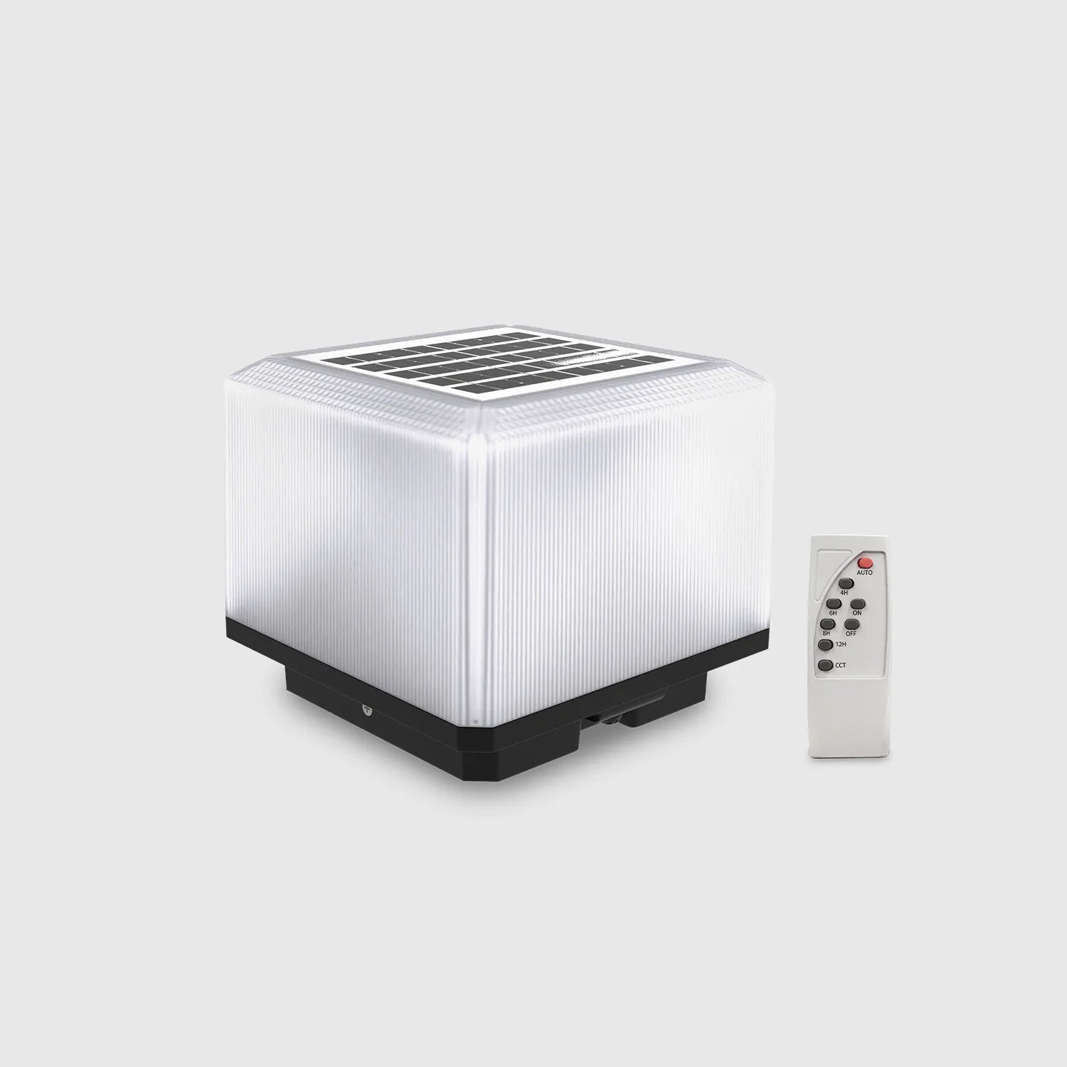 Aplique Led solar com comando 15W