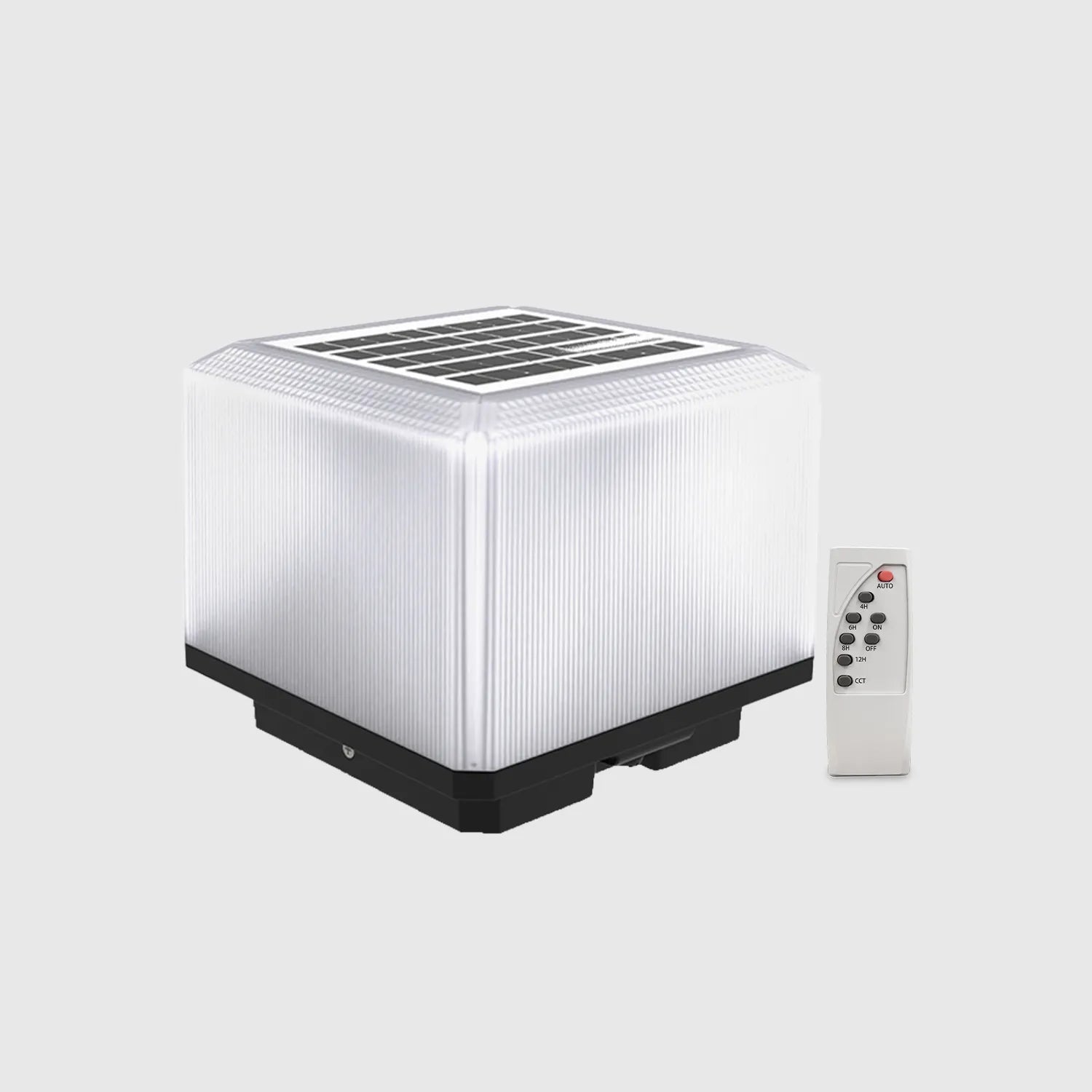 Aplique Led solar com comando 40W