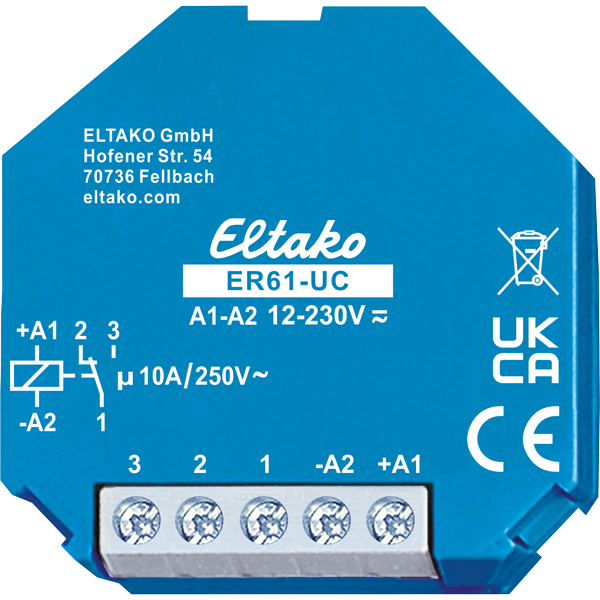 RELÉ ELETRÓNICO ER61-UC