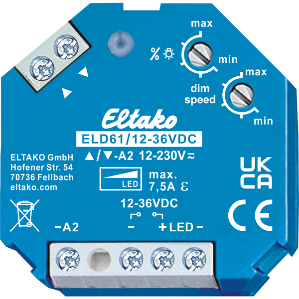 DIMMER PARA FITA DE LEDs ELD61/12-36V DC