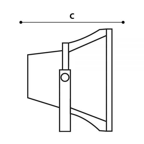 Projetor para Iluminação Exterior Atlântico 1 E27