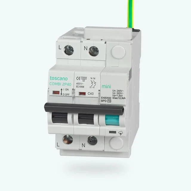 Protector Sobretensões COMBI-MINI-2PT15 – Monofásico