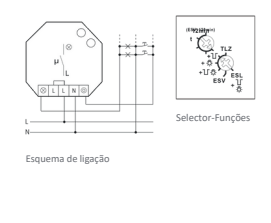 AUTOMÁTICO DE ESCADA TLZ61NP-230V