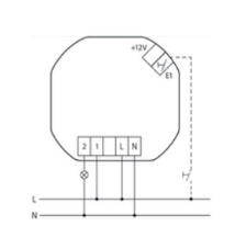 ATUADOR ON/OFF VIA WI-FI ESR64PF-IPM