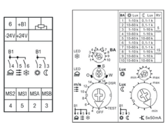 RELÉ MSR12-UC PARA SENSOR MULTIFUNÇÕES MS