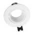 P03 – Foco encastrável orientável em PVC (branco)