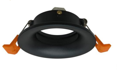 Encastre de Teto Orientável Wave 027 – Preto Mate / Branco Mate