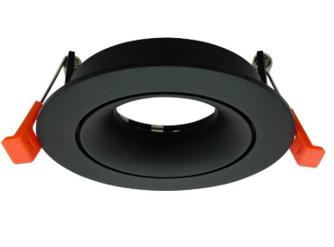 Encastre de Teto Orientável Wave – Preto Mate / Branco Mate