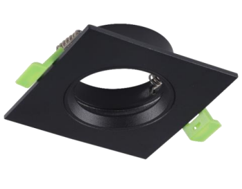 Encastre de Teto Orientável 105 N – Preto Mate / Branco Mate