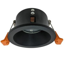 Encastre de Teto Orientável 1226 – Preto Mate / Branco Mate