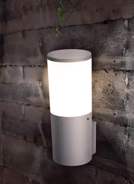 Aplique de Parede AMELIA IP55 – Preto / Cinza / Branco